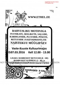 MÜÜK Rahvuslikud motiivid