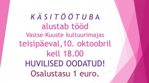 KÄSITÖÖTUBA 2017