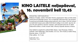 16. november kino lastele
