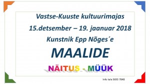 Epp Nõges maalide kuulutus 1