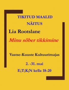 NÄITUS. MInu sõber