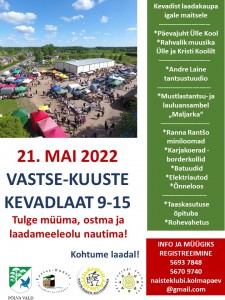 Kevadlaat 2022 kuulutus - uus ja täpsustatud