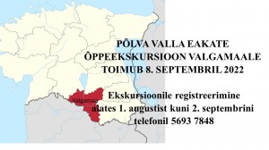 Põlvamaa eakate ekskursioon 8. september 2022