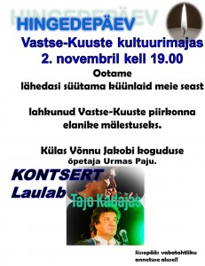 Hingedepäev 02.011.2023