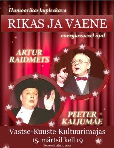 Kupleekava Vaesed ja rikkad 15.03