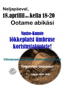 Koristustalgud 18.04.2024