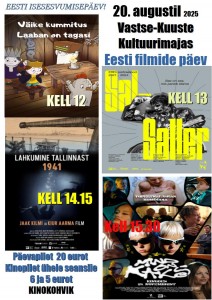 Eesti filmide päev 20.08.25