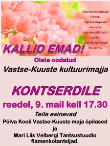 Emadepäev kuulutus 9.05.2025