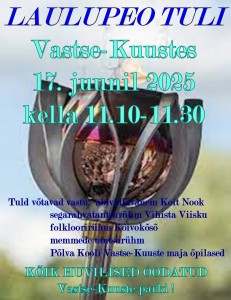 Laulupeotule vastuvõtmine 2025