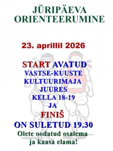 Jüripäeva orienteerumine 23.04