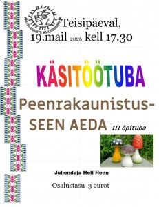 Seen aeda. III õp.tuba 19.05.2026